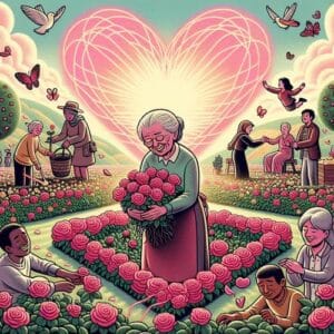Liebe als roter Faden im Lebensgewebe der Menschheit