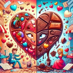 Liebe und Schokolade Die süßen und bittersüßen Momente