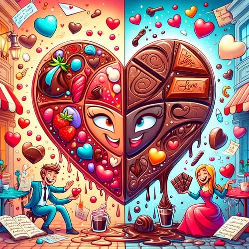 Liebe und Schokolade Die süßen und bittersüßen Momente