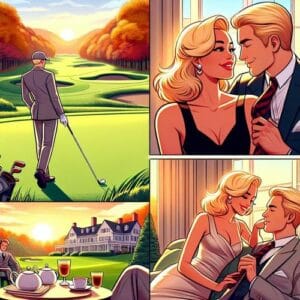 Verführung auf dem Golfplatz wie Donald und Melania sich fanden