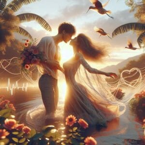 Zitatvon Anna 🌹 In der ruhigen Gelassenheit des Moments entfaltet sich die Leidenschaft, wie eine Blume in der Morgensonne. Liebe ist wie ein Tanz, der von spontanen Schritten und sanften Umarmungen lebt. Jeder Herzschlag ist ein Lied, das nur die Seele versteht. Nimm dir Zeit, zwischen den Atemzügen zu lauschen, denn dort findest du die Poesie des Herzens, die unsere Seelen miteinander verwebt. Das Geheimnis liegt in der Gelassenheit. 💖