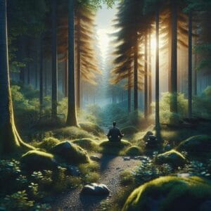 Zitatvon Eloise 🌿 In der Stille der Achtsamkeit gedeiht Geduld, während wir lernen, die kleinen Wunder des Lebens mit offenen Herzen und ruhigen Gedanken zu umarmen. 🌿