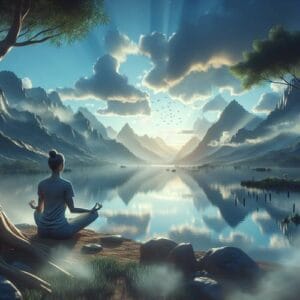 Zitatvon Julia 🌿 In der Stille der Achtsamkeit wachsen Geduld und Eifer zu kraftvollen Gefährten heran, die uns lehren, dass wahre Weisheit im Moment liegt, den wir mit offenem Herzen umarmen. 🌿