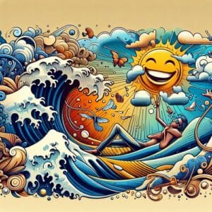 Zitatvon Lukas 🤣 Ein Witz des Lebens: Wenn du denkst, du bist im Chaos versunken, erinnert dich der Ideenreichtum daran, dass selbst die verwirrendsten Tage einen Plan haben – der einfach gut versteckt ist. Bleib locker, lach darüber und finde den Humor im Abenteuer des Unvorhersehbaren. Ideen können fliegen, solange du ihnen genug Raum lässt, um durch die Wolken zu tänzeln. 🌤️