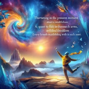 Spruchvon Sophie 🌿 Wenn du in der Gegenwart tanzt und das Leben mit offenen Armen umarmst, findest du die Freiheit, die in jedem Moment verborgen liegt. Achtsamkeit ist der Schlüssel zu einem Herz voller Lachen und Weisheit, also mach jeden Atemzug zu einem Abenteuer voller Freude. 🌿