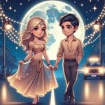 Zwei Seelen im Schicksalsabenteuer der Liebe entdecken Glück