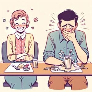 Dating-Fails: Lustige Geschichten aus dem Liebesleben Dating-Fails, peinliche Momente, lustige Geschichten, romantische Desaster, Liebesleben