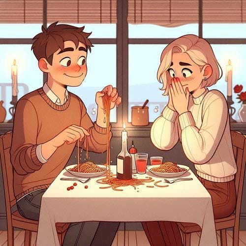 Dating Fails: Lustige Pannen und Peinlichkeiten Dating Pannen, Liebesgeschichten, Dating Humor, romantische Missgeschicke, Peinlichkeiten