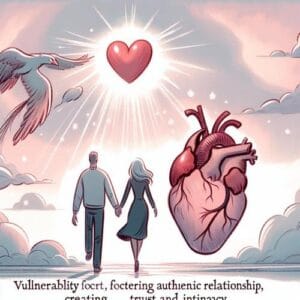 Die Kraft der Verletzlichkeit: Stärke durch Offenheit Verletzlichkeit, emotionale Stärke, authentische Beziehungen, Vertrauen, Intimität