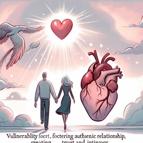 Die Kraft der Verletzlichkeit: Stärke durch Offenheit Verletzlichkeit, emotionale Stärke, authentische Beziehungen, Vertrauen, Intimität