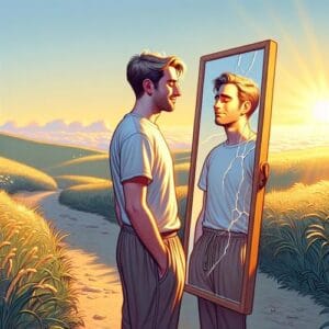 Die bittere Wahrheit über Glück und Selbstbetrug Selbstbetrug, Glück, Wahrheit, Zufriedenheit, persönliche Entwicklung