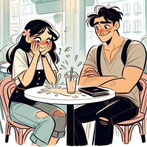 Die peinlichsten Dating-Fails und wie du sie überstehst Dating-Fails, peinliche Dates, Dating-Pannen, Tinder-Geschichten, lustige Anekdoten