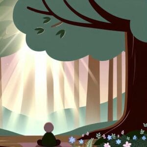 Gedankenstille: Finde inneren Frieden Gedankenstille, Achtsamkeit, innerer Frieden, Meditation, Stressabbau