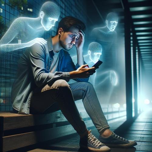 Ghosting entlarvt: Unsichtbare Beziehungen verstehen Ghosting, Lügen, Ausreden, Beziehungen, Kommunikation