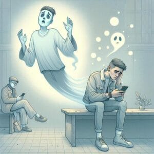Ghosting und Ausreden in der modernen Kommunikation Ghosting, Lügen, Ausreden, moderne Kommunikation, zwischenmenschliche Beziehungen