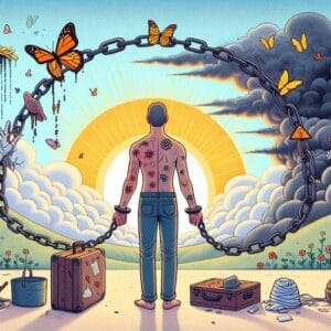 Heile alte Wunden für einen Neuanfang Beziehungen, emotionale Heilung, alte Wunden, Neuanfang, Loslassen