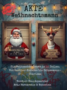 Akte Weihnachtsmann . Das Perfekte Geschenkbuch zu Weihnachten