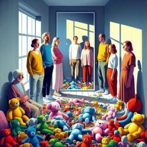 Plüschtiere: Die geheime Macht der Flauschkönige Plüschtiere, Kuscheltiere, Macht der Plüschtiere, Kinderzeit, emotionale Unterstützung