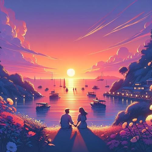 Romantische Sonnenuntergänge für unvergessliche Momente
