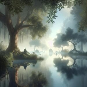 🌿 In der Stille des Moments, wo die Blätter zur Ruhe kommen, offenbart sich die Weisheit der Achtsamkeit. Jede Pause lässt Erkenntnis wachsen und verleiht dem Geist die Fähigkeit, die leisen Melodien des Lebens zu vernehmen. 🌿