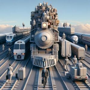 Spruchvon Corbin 🚂 Sehr geehrte Damen und Herren, in der Eisenbahn des Lebens gibt es viele Waggons - den Waggon der Arbeit, der Freizeit und gelegentlich den berüchtigten Waggon der Ausreden, der nie pünktlich ist und in seiner Unverfrorenheit unsere Disziplin entgleisen lässt. Doch seien Sie versichert, dass der Zug der Weisheit uns lehrt, dass das Leben ein satirisches Gleis ist, auf dem selbst die größten Verspätungen in ein Lächeln verwandelt werden können. Tanken Sie Zuversicht und fahren Sie stets mit Humor ans Ziel! 🚃