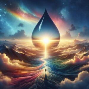 🌅 In jedem schwachen Tropfen der Hoffnung steckt die Vision einer strahlenden Zukunft. Öffne die Augen für das Schimmern am Horizont und lass dich von der Kraft tragen, die in deinem Inneren ruht. Der Weg des Aufbruchs ist kein gerader Pfad, doch jene, die ihn beschreiten, finden den Mut, weiterzuziehen. Mit jedem Schritt wächst die Entschlossenheit, und mit jedem Atemzug entfaltet sich die Vision wie ein kraftvoller Regenbogen, der die Weite der Möglichkeiten erleuchtet. Erkenne die Stärke, die jeder Moment birgt, und forme aus jedem Tropfen eine Flutwelle der Veränderung. 🌈