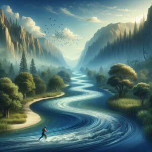 Spruchvon Fiona 🌿 Geduld ist die Wand, die uns vor Ungeduld schützt. Sie ist die nähende Kraft, die uns lehrt, im Hier und Jetzt Raum zu finden. Sei wie der Fluss, der nicht eilt, sondern stetig seinen Weg formt. Das Geheimnis liegt im achtsamen Fließen, nicht im eiligen Streben. 🌿