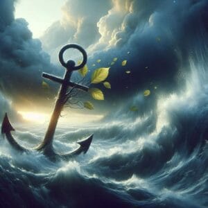 🌿 Inmitten des tosenden Sturms finde den Anker in der Stille. Denn wie Blätter im Wind können wir in der Ruhe unsere wahre Stärke entdecken und tief verwurzelt bleiben. 🌿