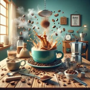 😄 Das Leben ist wie eine Tasse Kaffee: Manchmal stark, manchmal mild, und manchmal fragst du dich, ob die Bohnen einen schlechten Tag hatten. Aber hey, zumindest bleibt Kaffee immer treu. Lass uns also den Alltag mit einem Lächeln aufrühren, denn Lachen ist die beste Zuckerersatzsteuer. Genieß den Kaffeewahnsinn und bleib locker! 😆