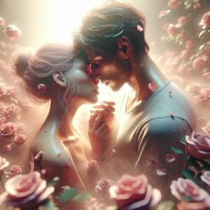 🌹 In der Umarmung der Liebe entfaltet sich die wahre Nähe, sanft wie der Duft einer Rosenblüte. Gemeinsam gehen wir durch das Leben, Hand in Hand, Herz an Herz, im Glauben an die Magie der Verbindung. Liebend voller Hingabe und Vertrauen, erblüht unsere Zukunft im zarten Schein der Ewigkeit. 🌹