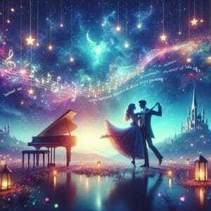 ✨ In einem Augenblick voller Magie fand unser Herz den Glanz, den die Sterne am Himmel verbergen. Ein Tanz in der unendlichen Melodie der Liebe, wo jeder Blick und jedes Wort die Welt in ein farbenfrohes Gemälde verwandelt. Doch während der Glanz uns umhüllt, erkennen wir, dass die wahre Magie in der Tiefe unserer Seelen liegt. ✨