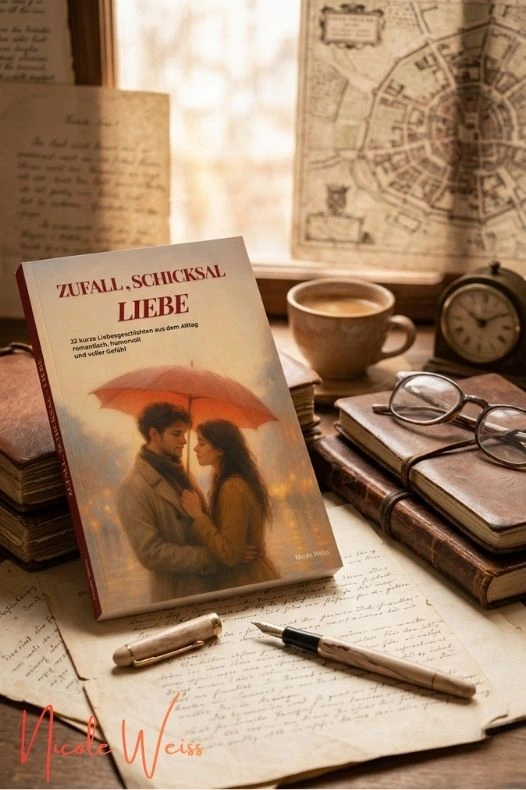 zufall_schicksal_liebe_von_Autorin_nicole_weiss Buchcover von „Zufall, Schicksal - LIEBE“ von Nicole Weiss, Expertin für achtsames Dating